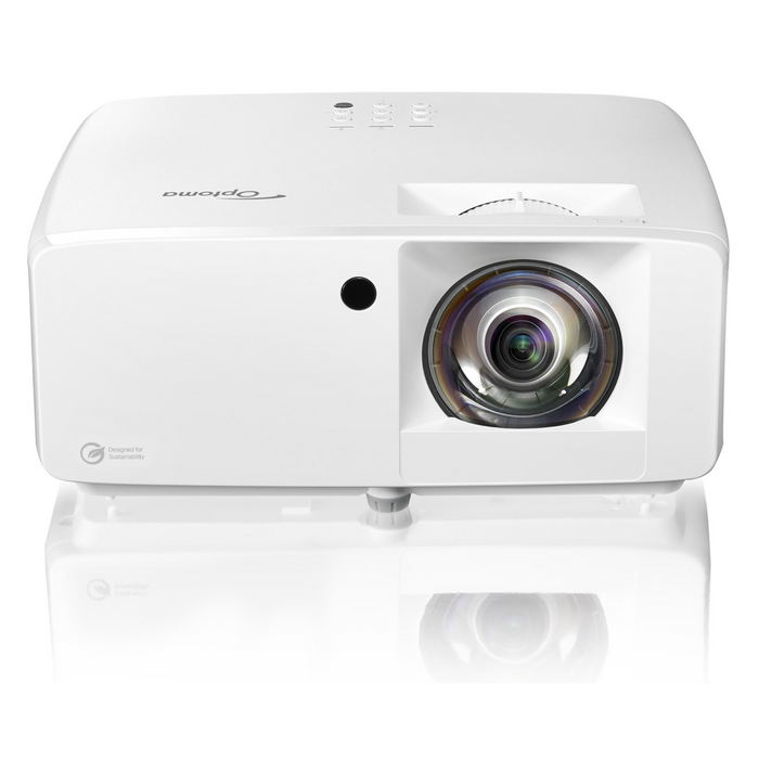 Optoma ZK430ST Eco-Friendly 4K UHD Short Throw Laser Projector (3,700 Lumens) ZK430ST