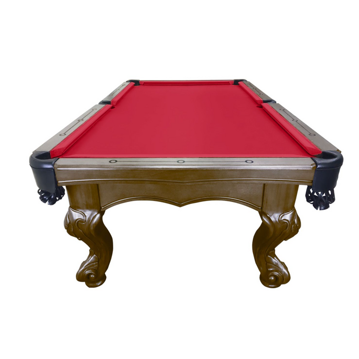 Plank & Hide El Dorado Wood Pool Table (Size 8') 87001 with Accessory Kit and White Glove Delivery