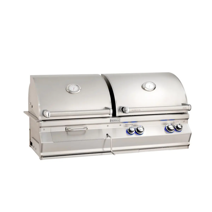 Fire Magic Aurora A830I 46" Built-In Outdoor Grill with Rotisserie & Analog Thermometer - A830I-8EA-CB