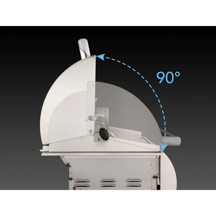 Fire Magic Echelon Diamond E1060S 48" Freestanding Outdoor Grill with One Infrared Burner, Rotisserie & Analog Thermometer - E1060S-8LA-62