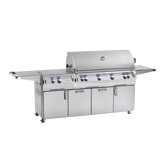 Fire Magic Echelon Diamond E1060S 48" Freestanding Outdoor Grill with Power Burner, One Infrared Burner, Rotisserie & Analog Thermometer - E1060S-8LA-51