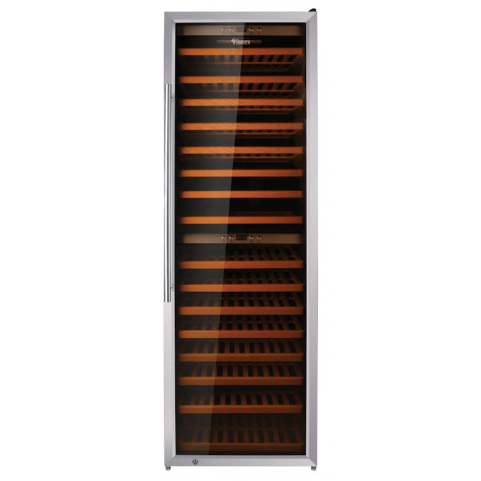 Omcan 27" Vinovero Dual Zone Wine Cooler with 181 Bottle Capacity WC-CN-0181-D