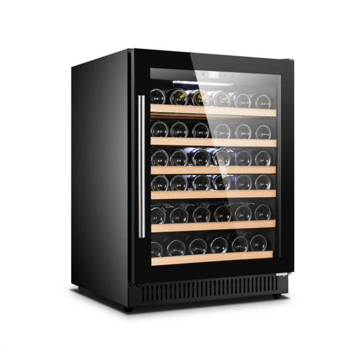 Omcan 23" Vinovero Single Zone Wine Cooler with 51 Bottle Capacity WC-CN-0051-SB