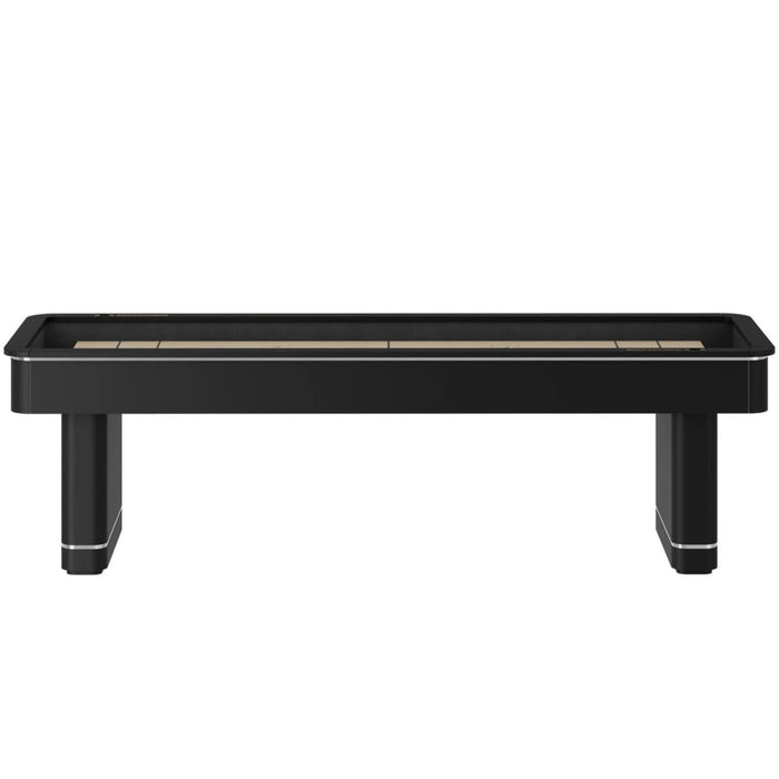 Plank & Hide Deco Shuffleboard Table with Free Bowling Pin Set and Free White Glove Delivery & Installation