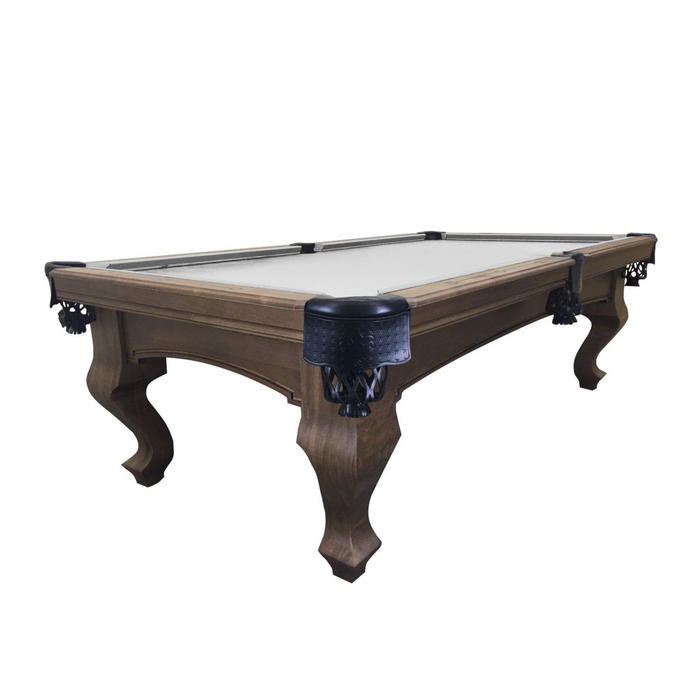 Plank & Hide Teton Wood Pool Table (Size 8') 87002-BLA-TUM with Accessory Kit and White Glove Delivery