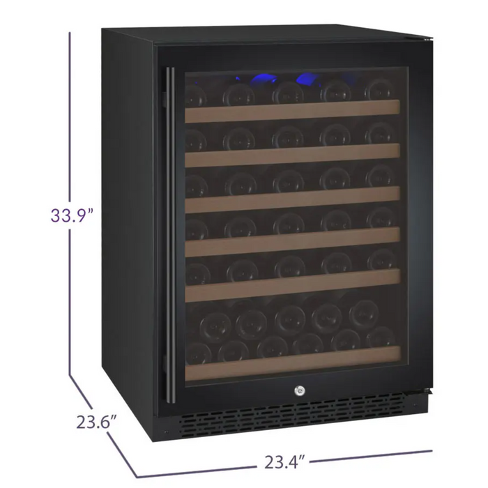 Allavino 23.4" FlexCount Series Single Zone Wine Cooler with 56 Bottle Capacity VSWR56