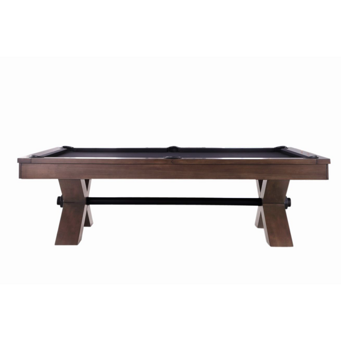 Plank & Hide Vox Wood Pool Table (Size 8') 28008-WAL with Accessory Kit and White Glove Delivery